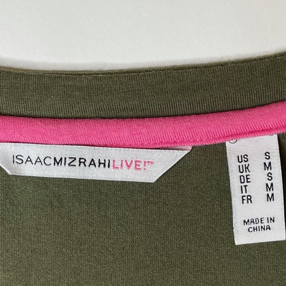 Isaac Mizrahi Maxi Tank Dress Lace Up S Green - Picture 6 of 12